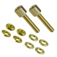 205817-1 JACKSCREW 3/16 HEX X 3/16 L, 4-40 THD KIT ST/ZI YE
