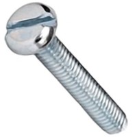 M2.5-.45 X 10 SLOT PAN M/S STEEL ZINC