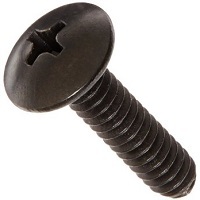 M5-.8 X 12 MM PHIL TRUSS M/S STEEL BLACK